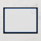 Boreale Night Tree Owl Nocural Feestdagenkaart (Achterkant)