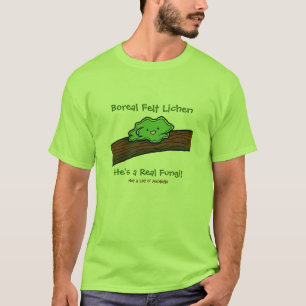Boreale smelt Lichen: een echt Fungi T-shirt