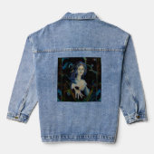 Borealis Spirit Northern Lights Maureen Girard Denim Jacket (Achterkant)