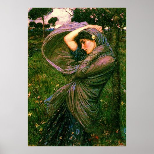 Boreas (1902)~ Fine Art Canvas Poster (Voorkant)