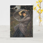 Boreas - John William Waterhouse Kaart (Gele Bloem)