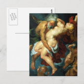 Boreas ontvoert Oreithya - Rubens Briefkaart (Voorkant / Achterkant)