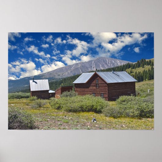 Boreas Railroad Station Site, Colorado Poster (Voorkant)
