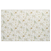 BORED AF CATS Gold Kat Print Stof (Fat Quarter)