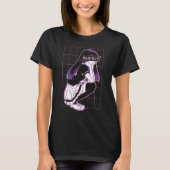 Bored Anime Girl T-shirt (Voorkant)