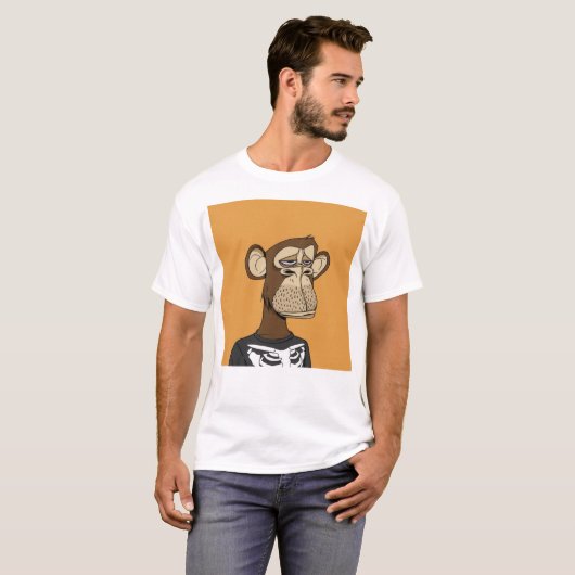 Bored Ape Basic T-shirt (Voorkant volledig)
