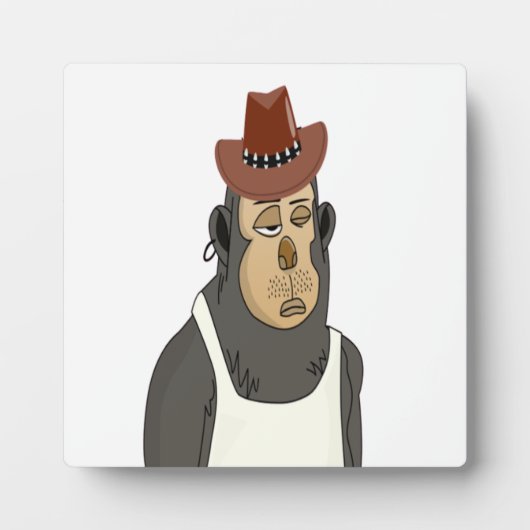 Bored Ape Fotoplaat (Voorkant)