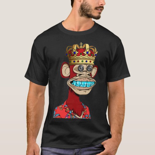 Bored Ape Yacht Club 6444 Classic T-Shirt (Voorkant)