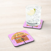 Bored Bee: Een regenachtige dag stemming. "Ik mis  Onderzetter (Rechterzijde)