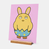 Bored Bunny Chick 04 Acryl Bord (Hoek)