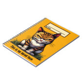 Bored Cat Notitieboek (Linkerzijde)