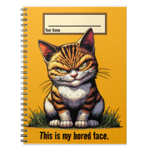 Bored Cat Notitieboek