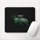 Bored Cricket Chirping chirp' Funny Boring Sarcasm Muismat (Met muis)