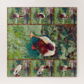 Bored Duck Photo Collage, Jigzaag Puzzle Legpuzzel (Horizontaal)