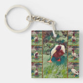Bored Duck Photo Collage, Keyring Sleutelhanger (voorkant)