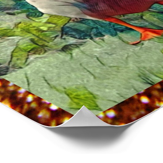 Bored Duck Photo Collage, Poster (Hoek)