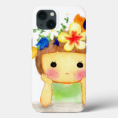 Bored Girl Case-Mate iPhone Case (Achterkant)