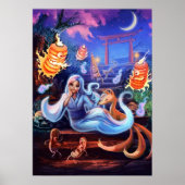 Bored Little Ghost Poster (Voorkant)