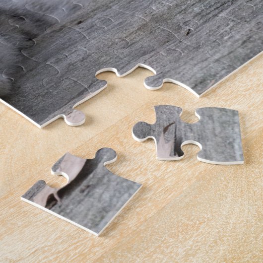 Bored Sneeuwluipkuil Legpuzzel (Zijkant)