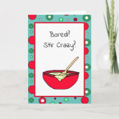 Bored, Stir Crazy? Video Chat Soon? Kaart (Voorkant)