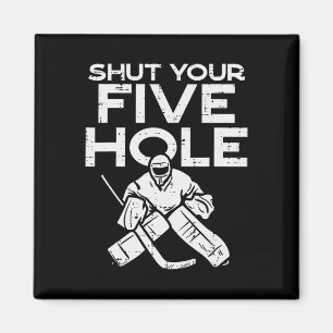 Boredkoalas sluit je vijfde gat ijshockey doelman magneet