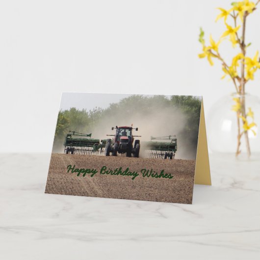 Boren Kansas tarwe 594xx aanpassen elke gelegenhei Kaart (Gele Bloem)