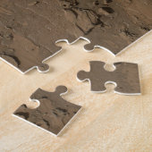 Boren Mars Curiosity Rode Mars Landschap Legpuzzel (Zijkant)