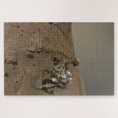 Boren Mars Curiosity Rode Mars Landschap Legpuzzel (Horizontaal)