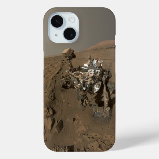 Boren Mars Curiosity Rode Marslandschap Case-Mate iPhone Case (Achterkant)