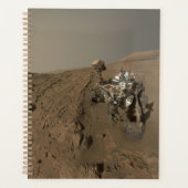 Boren Mars Curiosity Rode Marslandschap Planner (Voorkant)