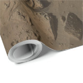 Boren Mars Curiosity Rood Mars Landschap Cadeaupapier (Rol Hoek)