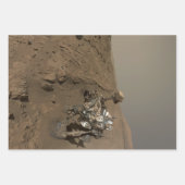 Boren Mars Curiosity Rood Mars Landschap Inpakpapier Vel (Voorkant 3)