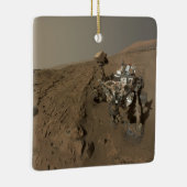 Boren Mars Curiosity Rood Mars Landschap Keramisch Ornament (Rechts)