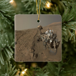 Boren Mars Curiosity Rood Mars Landschap Keramisch Ornament
