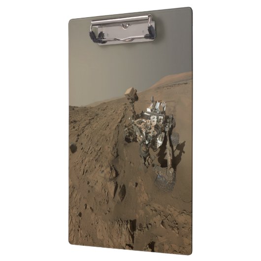 Boren Mars Curiosity Rood Mars Landschap Klembord (Links)