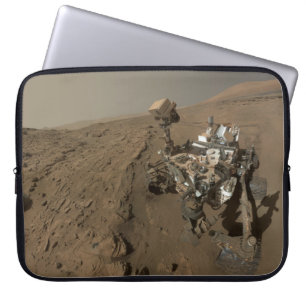 Boren Mars Curiosity Rood Mars Landschap Laptop Sleeve