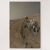 Boren Mars Curiosity Rood Mars Landschap Legpuzzel (Verticaal)