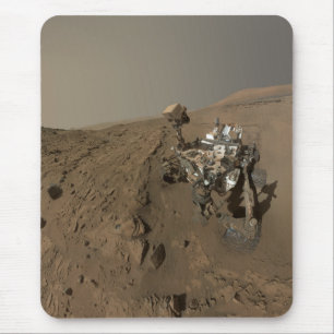 Boren Mars Curiosity Rood Mars Landschap Muismat