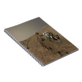 Boren Mars Curiosity Rood Mars Landschap Notitieboek (Rechterzijde)