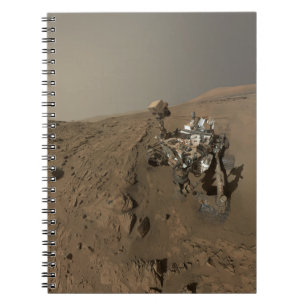 Boren Mars Curiosity Rood Mars Landschap Notitieboek