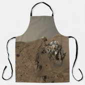 Boren Mars Curiosity Rood Mars Landschap Schort (Voorkant)