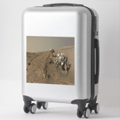 Boren Mars Curiosity Rood Mars Landschap Sticker (Koffer)