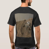 Boren Mars Curiosity Rood Mars Landschap T-shirt (Achterkant)