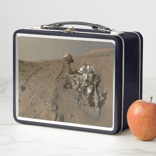 Boren Mars Curiosity Rood Marslandschap (In situ)