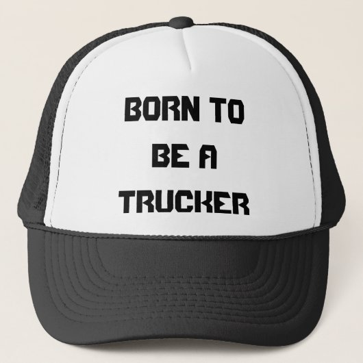 BOREN OM EEN TRUCKER TE ZIJN PET (Voorkant)