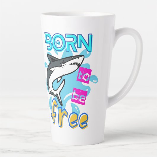 BOREN OM VRIJ TE ZIJN LATTE MOK (Rechts)