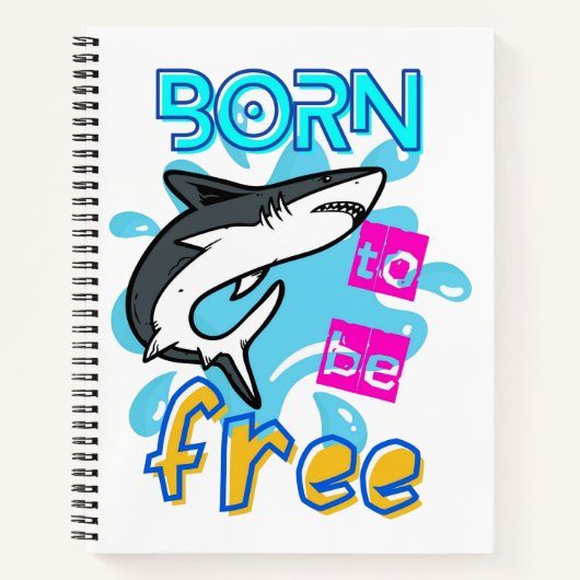 BOREN OM VRIJ TE ZIJN NOTITIEBOEK (Voorkant)