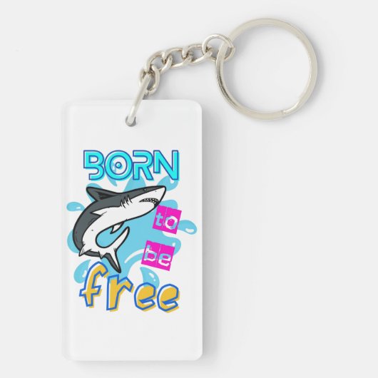 BOREN OM VRIJ TE ZIJN SLEUTELHANGER (achterkant)