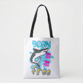 BOREN OM VRIJ TE ZIJN TOTE BAG (Voorkant)