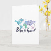 BOREN OP DE REIS KAART (Gele Bloem)